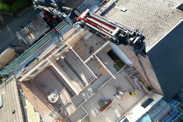 Wohnraumverdichtung im innerstädtischen Bereich ©Roofland