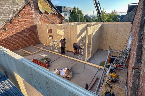 Wohnraumverdichtung im innerstädtischen Bereich ©Roofland