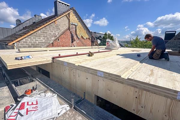 Wohnraumverdichtung im innerstädtischen Bereich ©Roofland