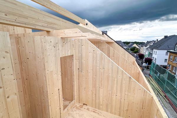 Wohnraumverdichtung im innerstädtischen Bereich ©Roofland