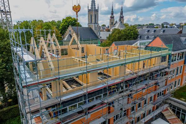 Moderne Hybridbauweise und regionale Expertise: Erfolgreiches Bauprojekt in Eupen