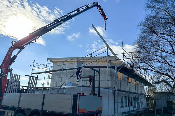 Aufstockung mi tCLT @LMDA - Nachhaltige Aufstockung mit CLT